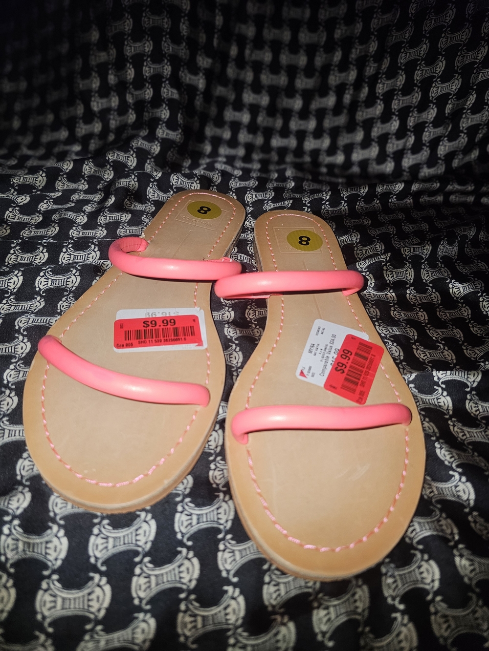 Dolce Vita Pink Slide Sandals
